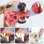 Dog Toys for Aggressive Chewers Large Medium Breed Indestructible Dog Squeaky , Durable Toothbrush Toys