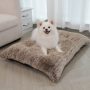 Plush Soft Fluffy Pet Beds Dog Bed Crate Pad Washable Dog Crate Bed