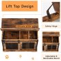 Simple wooden Door Crate Furniture Solid wood pet nest