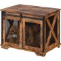 Simple wooden Door Crate Furniture Solid wood pet nest