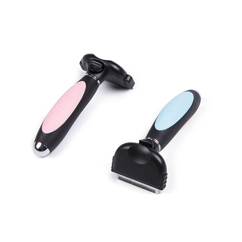 Customized LOGO Pet Deshedding Grooming Brush