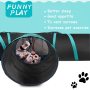 Cat Toys Five Way Tunnel For Puzzle Cat Toys Drill Bucket With Folding Cat Passage