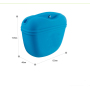 Silicone Dog Treat Pouch with Clip and Magnetic Closing Portable Waist Bag Bait Treat Snack Holder dog training pouch bag