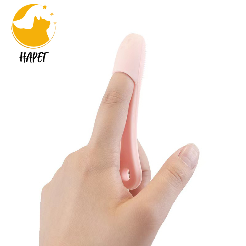 Dog Finger Toothbrush Dog Tooth Brushing Kit with Food Grade Silicone