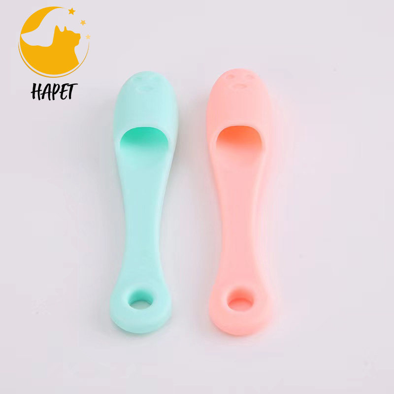Dog Finger Toothbrush Dog Tooth Brushing Kit with Food Grade Silicone