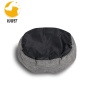 Round Fluffy Pet Crate Slip Resistant Bottom cat bed Dog Washable Bed for Puppy and Kitten