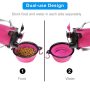 Dog Travel Water Bottle Collapsible Bowls 2 in 1 Pet Food Container with Collapse Bowls Pet Products