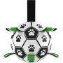 Interactive Dog Toys Soccer Ball Puppy Birthday Gifts with Grab Tabs