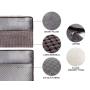 Large pet dog bed Warm Plush & Cool Silk Double-Sided Four Seasons Available Orthopedic Shredded Memory Foam Dog Bed