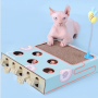 Cat Scratch Board Web Celebrity Whack-a-Mole Triad Cat Litter Toy From Artifact Fastness Corrugated Paper Mill Claw Boredom