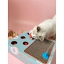 Cat Scratch Board Web Celebrity Whack-a-Mole Triad Cat Litter Toy From Artifact Fastness Corrugated Paper Mill Claw Boredom