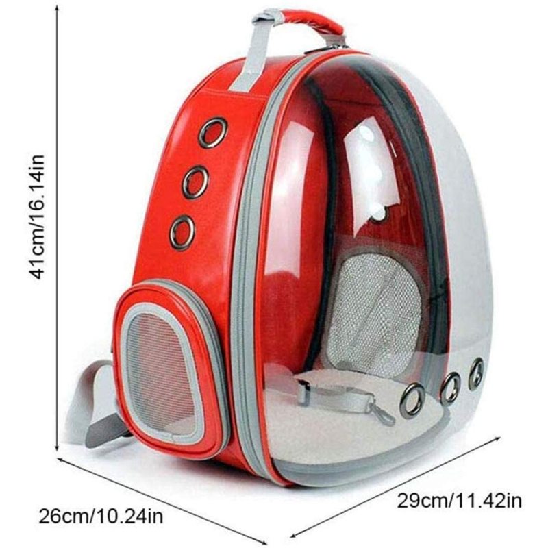 Pet Backpack Cat Panoramic Transparent Space Pet Cabin Bag Outdoor Portable Cat Cage Backpack Cat With Double Shoulder Bag