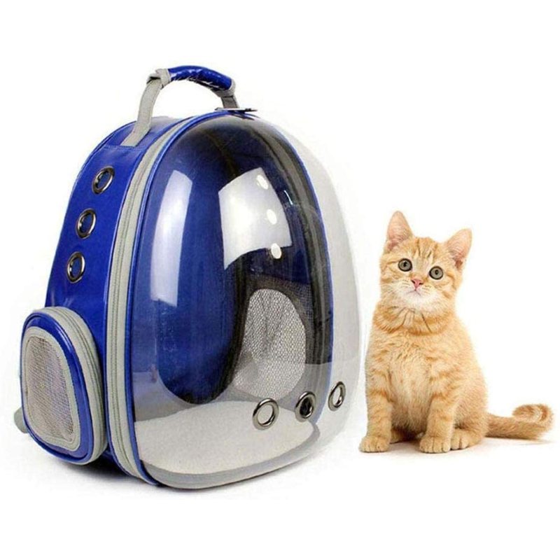 Pet Backpack Cat Panoramic Transparent Space Pet Cabin Bag Outdoor Portable Cat Cage Backpack Cat With Double Shoulder Bag