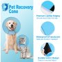 Healing Safety Practical Plastic Cone Collar Protective  Adjustable Pet Recovery for Dog After Surgery