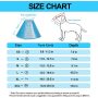 Healing Safety Practical Plastic Cone Collar Protective  Adjustable Pet Recovery for Dog After Surgery