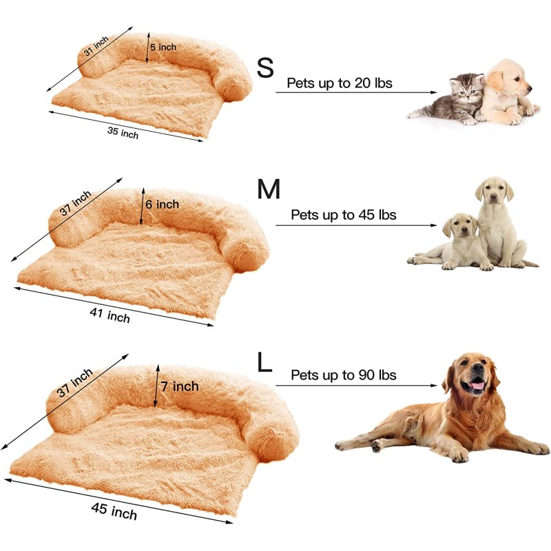 Removable Washable Dog Mat for Furniture Protector with Pet cover