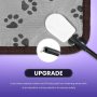 Pet Heating Pad Warm Pet Heat Pad Dogs Cats Indoor Electric Heated Pet Mat Steel Chew Resistant Waterproof Big Animal Warm Mat,