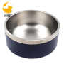 Stainless Steel Pet Dog Bowl with Non-Slip Rubber Ring to Keep The Mute and Prevent Turning The Bowl