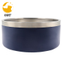 Stainless Steel Pet Dog Bowl with Non-Slip Rubber Ring to Keep The Mute and Prevent Turning The Bowl