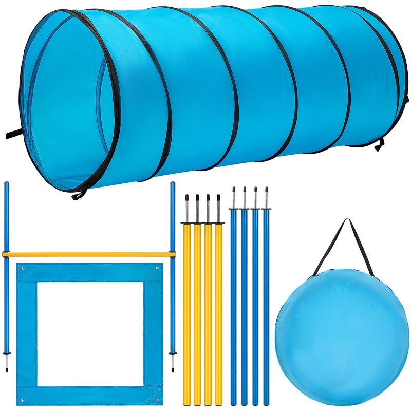 Portable Dog Training Bag Accessory Training Course Tunnel Outdoor Use For Dog Practice Sensitivity