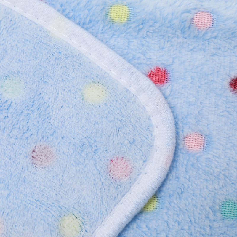 Dog Puppy Cat Dot Fleece Pet Blanket Super Soft Fluffy Premium
