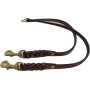 Perfect for Walking Two Dogs Leather Coupler Dog Leash Use For Pet