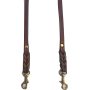 Perfect for Walking Two Dogs Leather Coupler Dog Leash Use For Pet