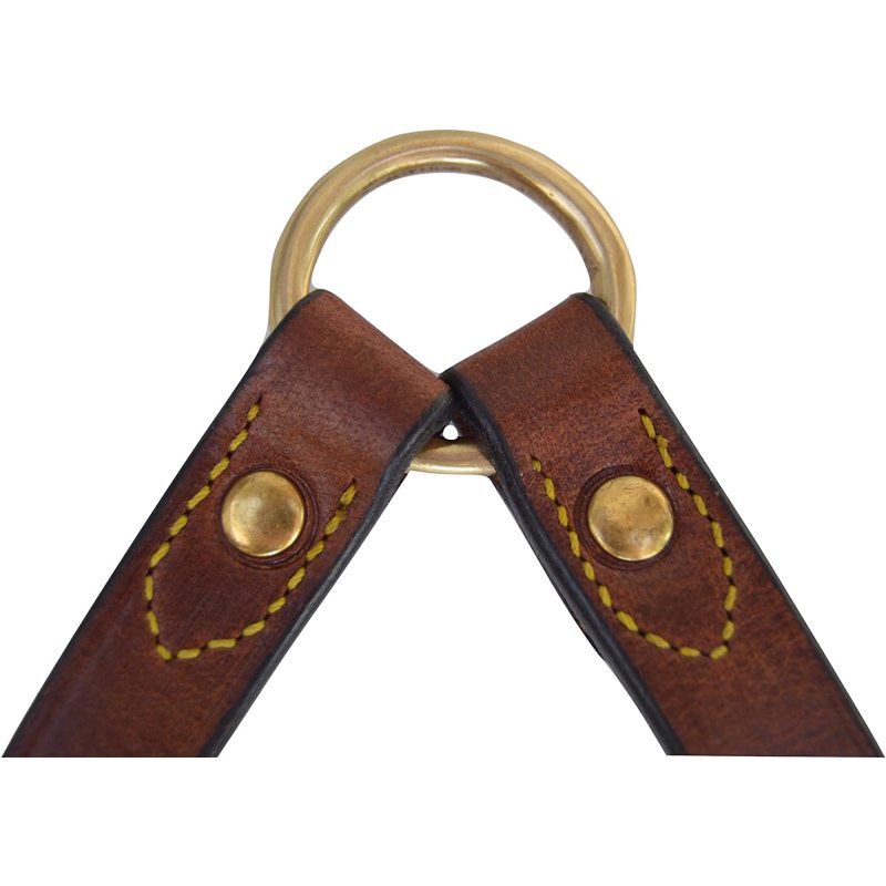 Perfect for Walking Two Dogs Leather Coupler Dog Leash Use For Pet