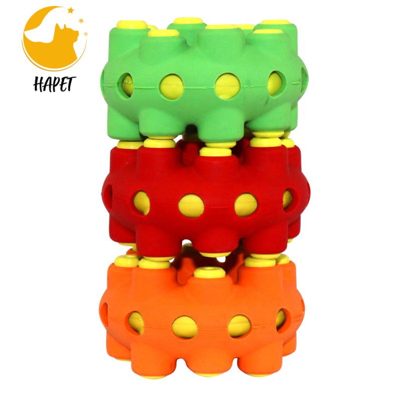 Dog Chew Toys for Aggressive Chewers Small Medium Large Breed Tough Rubber Puppy Teething Toy