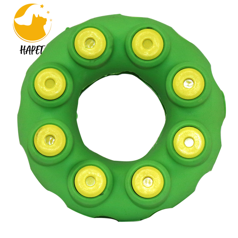 Dog Chew Toys for Aggressive Chewers Small Medium Large Breed Tough Rubber Puppy Teething Toy