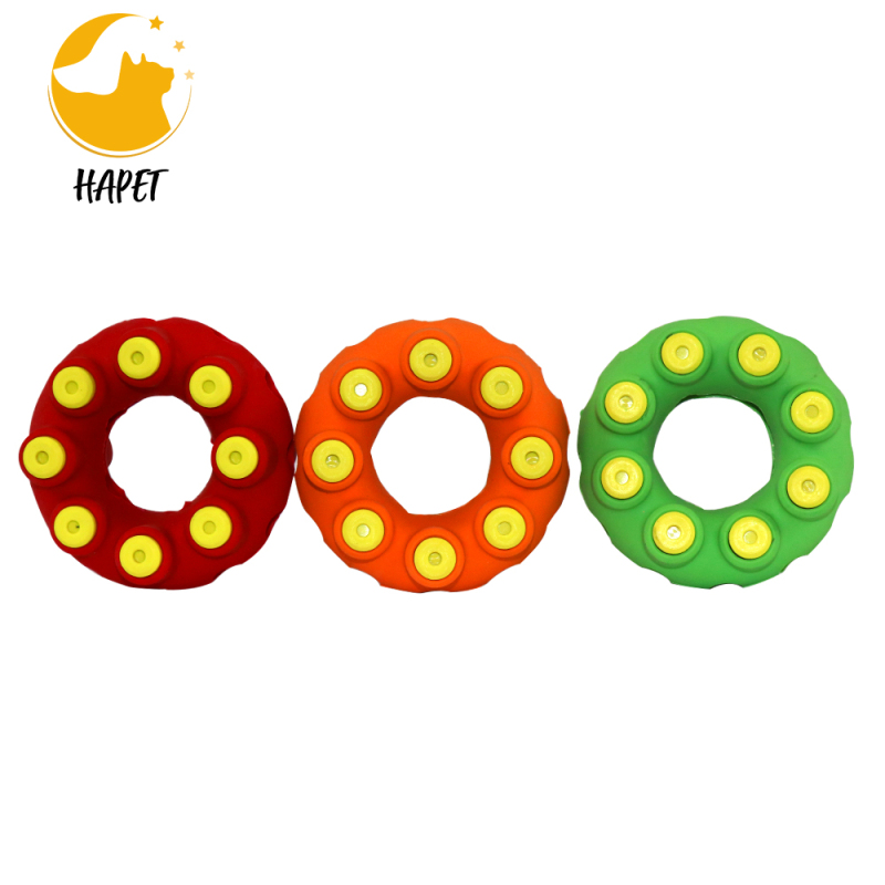 Dog Chew Toys for Aggressive Chewers Small Medium Large Breed Tough Rubber Puppy Teething Toy