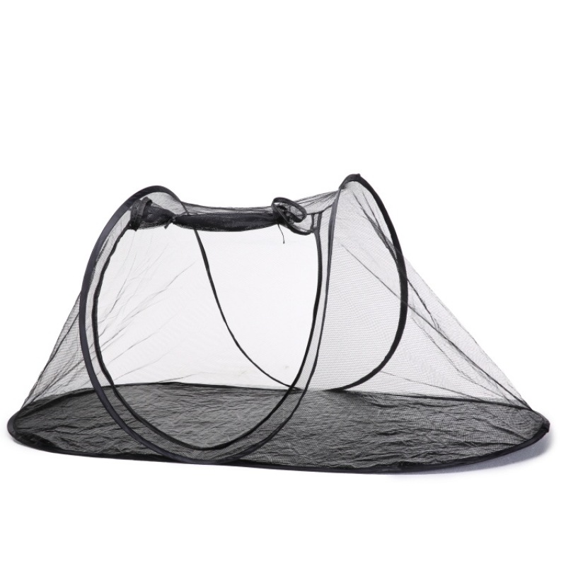 Amazon New Outdoor Pet Cage Pet Tents Canopy Waterproof Foldable Portable Mosquito Net Mesh Camping Pet Tent