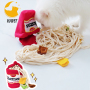 Dog Toys and Puppy Toys Colorful Squeaky Dog Toys and Plush Dog Puzzles