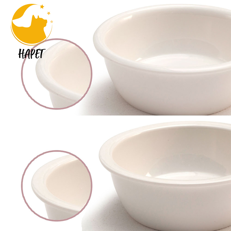 Simple wooden pet bowl stand creative pet shop ceramic cat bowl stand bamboo wooden dog and cat feeding utensil
