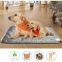 Pet Heating Pad for Cats Dogs Waterproof Electric Heating Mat Indoor, Adjustable Warming Bed with Chew