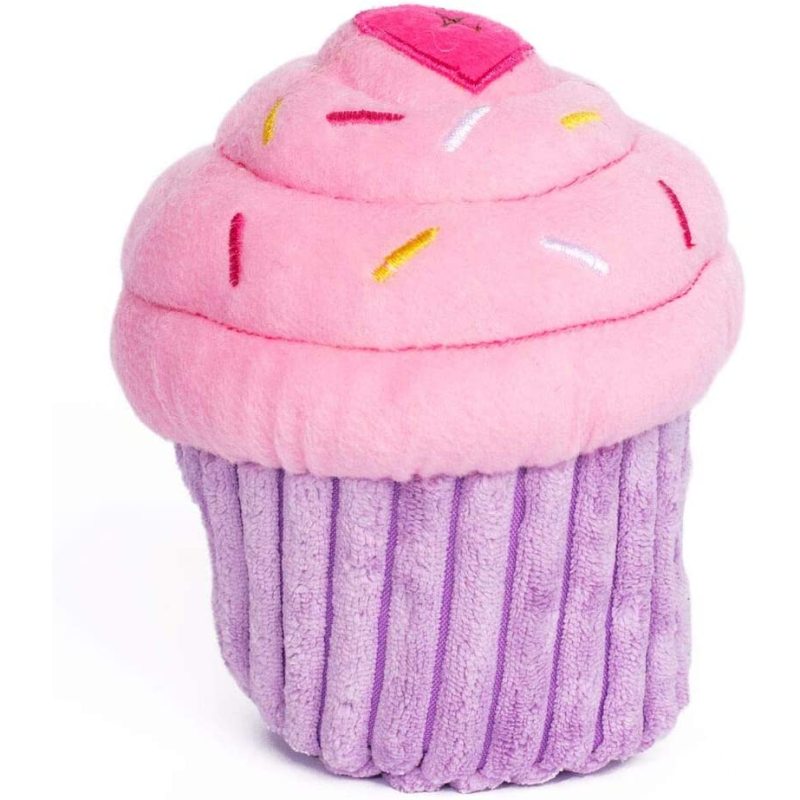 Cupcake Stuffed Plush Dog Toy Pet Chew Toys Pet Products