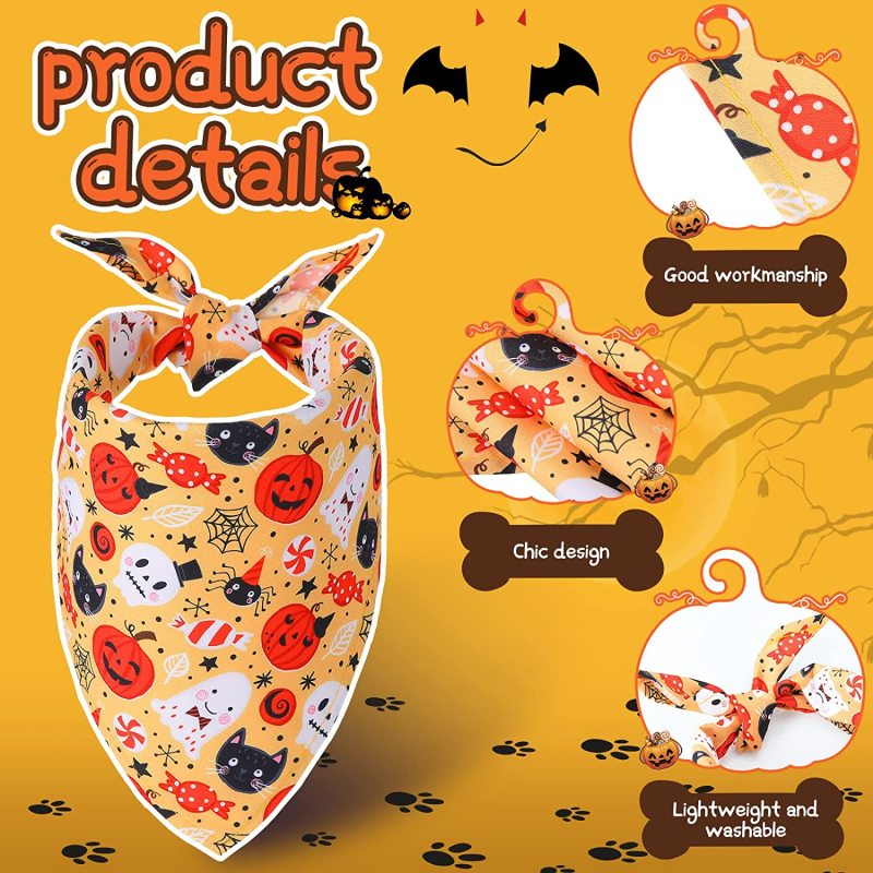 Bandanas Large Girl Boy  Bib  Scarf Holiday  Pet Cat Handkerchief for Small Medium Large