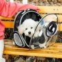 Pet Carrier Backpack Expandable More Space To Carry Dogs For Pets Up To 10 Lbs Fit For Small Medium Dog Hiking Backpack