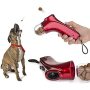 Dog Treat Launcher Hand Held Gun Catapult Ejecting Gun Auto Pets Food Thrower Interactive Fun Snacks Feeder for Dog&Cat