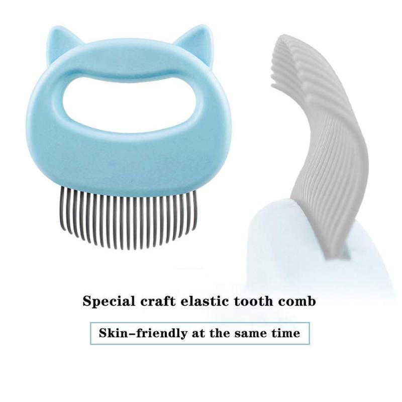 Pet Grooming Shedding Brush for Dog Cat Hair Deshedding Massage Comb Effective Dematting Comb for Cats
