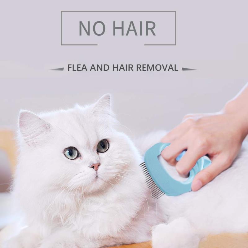 Pet Grooming Shedding Brush for Dog Cat Hair Deshedding Massage Comb Effective Dematting Comb for Cats