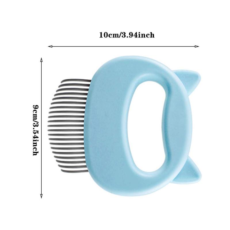 Pet Grooming Shedding Brush for Dog Cat Hair Deshedding Massage Comb Effective Dematting Comb for Cats