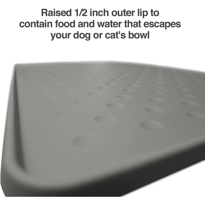 Waterproof Extra Tough Dog Food Mat Indoor Use For Living Room