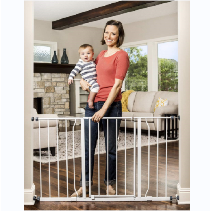 Bonus Kit Super Wide Baby Gate Extension Kit 4 Pack Pressure and 4 Wall Cups and Mounting Kit