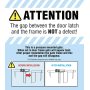 Bonus Kit Super Wide Baby Gate Extension Kit 4 Pack Pressure and 4 Wall Cups and Mounting Kit