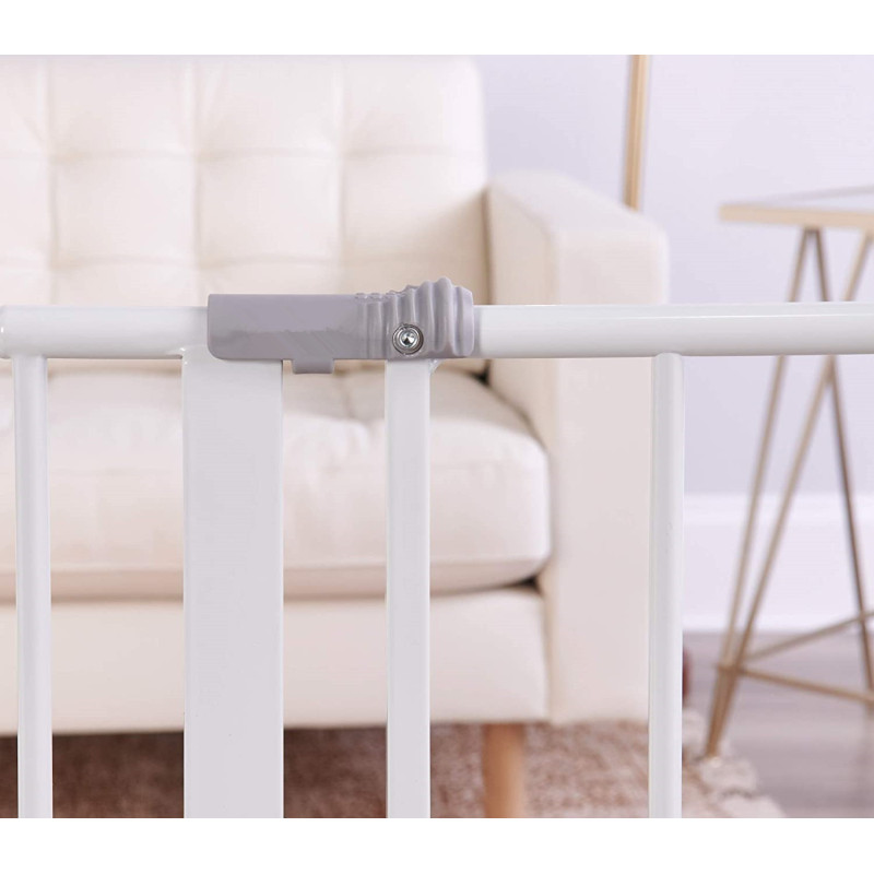 Bonus Kit Super Wide Baby Gate Extension Kit 4 Pack Pressure and 4 Wall Cups and Mounting Kit