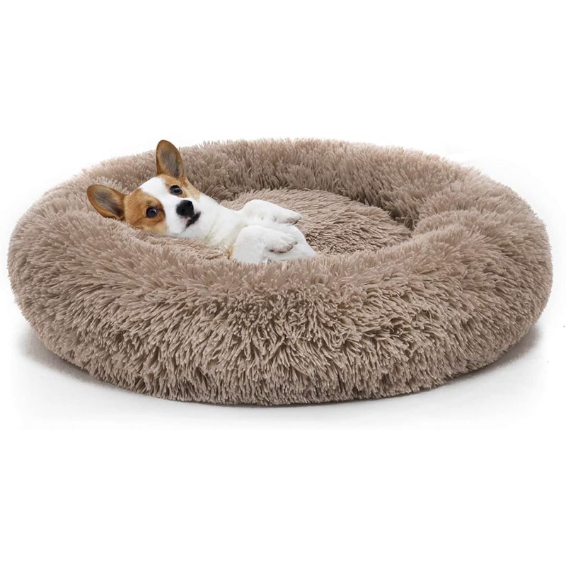 Comfortable Donut Cuddler Round Dog Bed