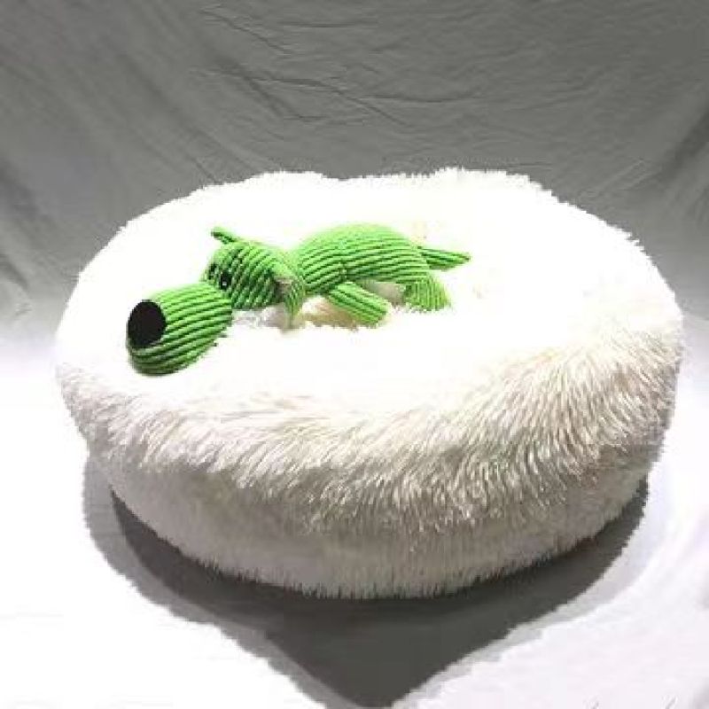 Comfortable Donut Cuddler Round Dog Bed