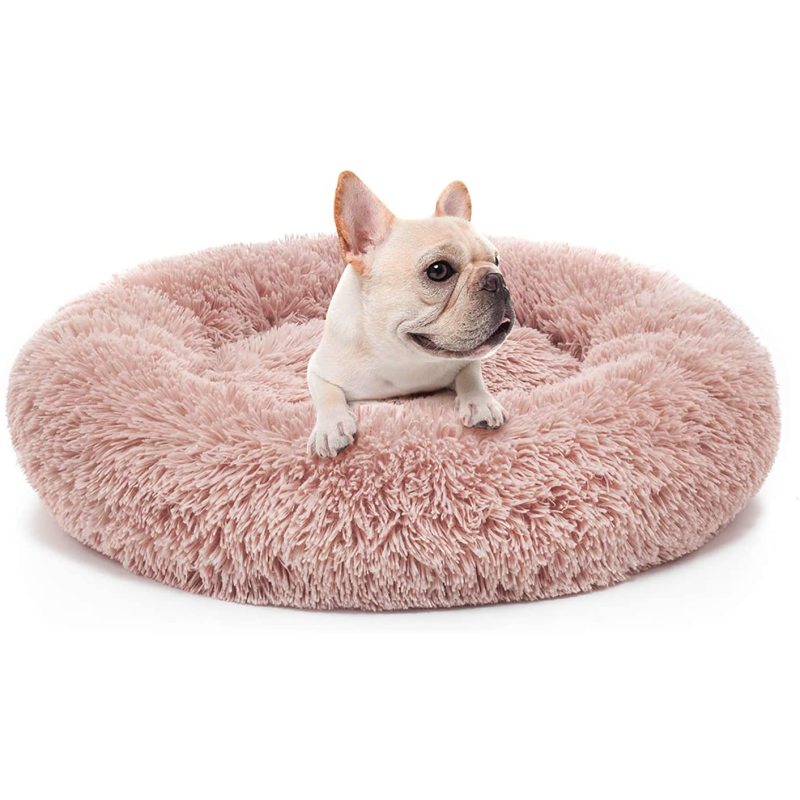 Comfortable Donut Cuddler Round Dog Bed