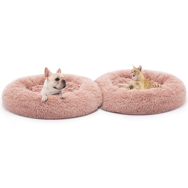 Comfortable Donut Cuddler Round Dog Bed